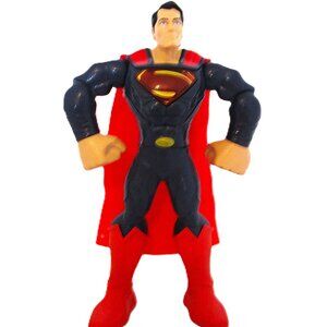 Mega Punch Superman Action Figure Punching Lights & Sounds 2011 Mattel 10" figur